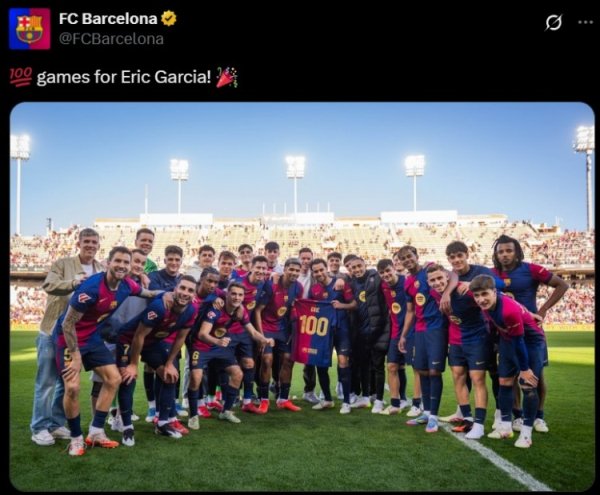 这是他加盟巴萨以来各项赛事第100次出场体育赛事直播
