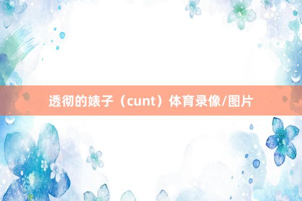透彻的婊子（cunt）体育录像/图片