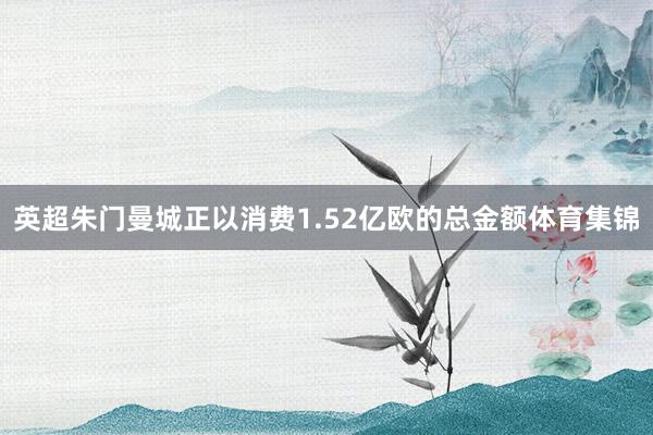 英超朱门曼城正以消费1.52亿欧的总金额体育集锦