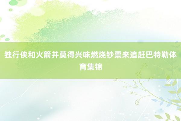 独行侠和火箭并莫得兴味燃烧钞票来追赶巴特勒体育集锦