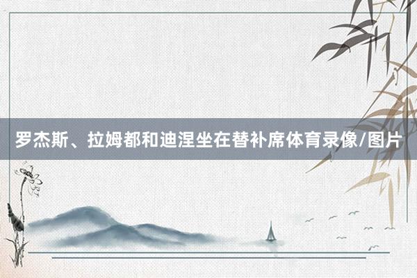 罗杰斯、拉姆都和迪涅坐在替补席体育录像/图片