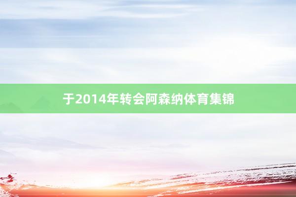 于2014年转会阿森纳体育集锦