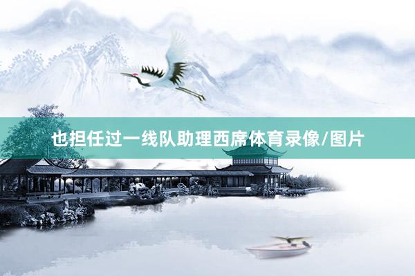 也担任过一线队助理西席体育录像/图片
