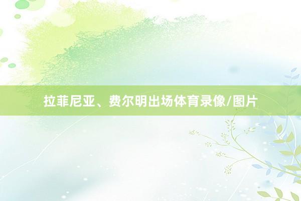 拉菲尼亚、费尔明出场体育录像/图片