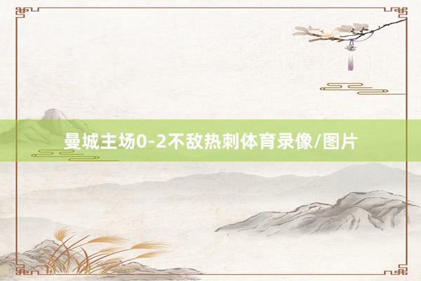 曼城主场0-2不敌热刺体育录像/图片